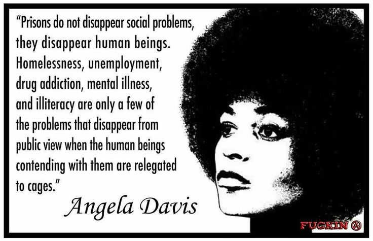 angela davis prison quote